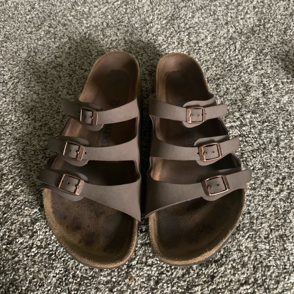3 strap Florida footbed birkenstocks